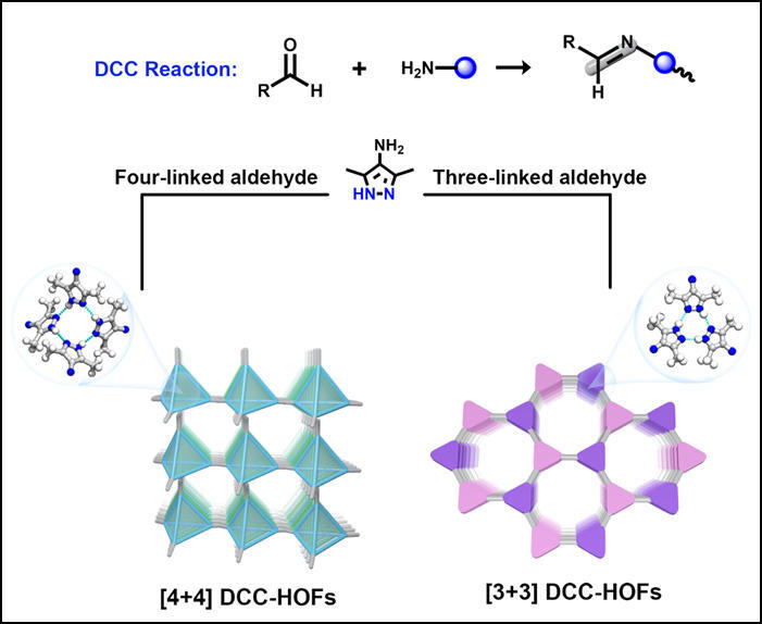 Researchers Reveal Dynamic Covalent Chemistry in Systematic Construction of Hydrogen-bonded Organic Frameworks